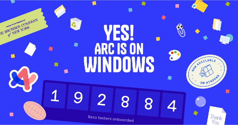 Arc for Windows by The Browser Company