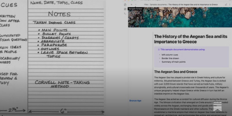 From Paper to Pixel: Mastering the Cornell Note-Taking Method in the Digital Age