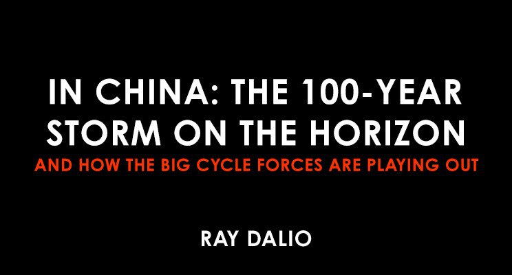 In China: The 100-Year Storm on the Horizon and How the Five Big Forces Are Playing Out