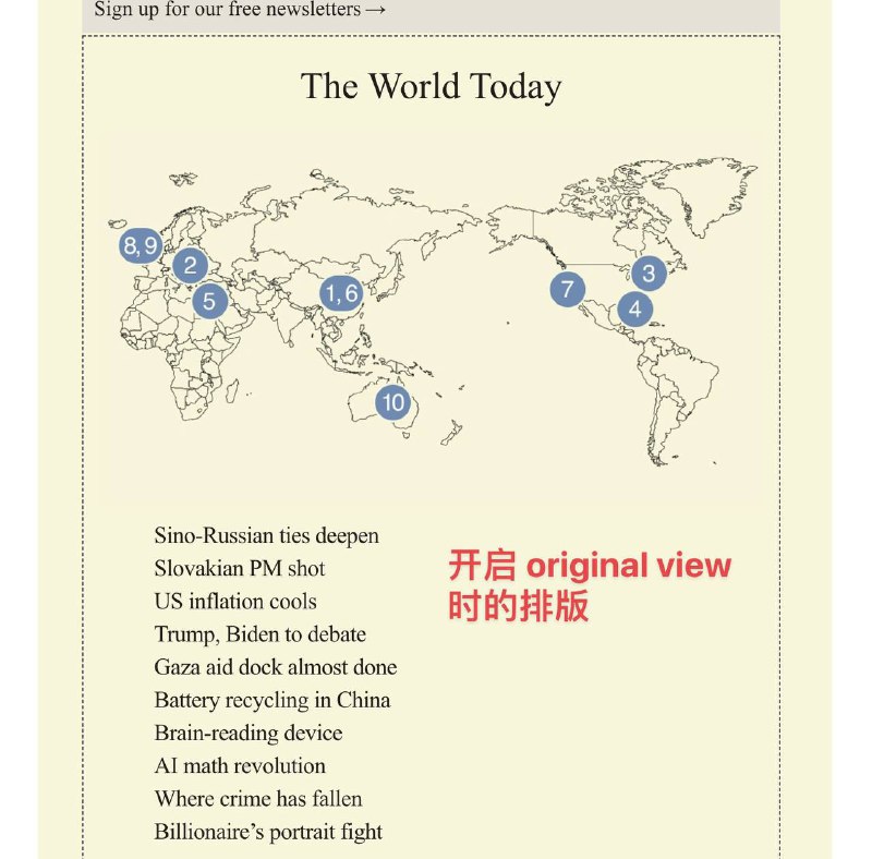 #twitter Readwise Reader 使用小贴士在使用 Reader 阅读 newsletter 时，可以手动选择 original view 或 clean view，显示效果和排版大不相同